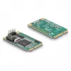 DeLOCK Mini PCIe -kortti Full-Size 2 x sarjaportti RS-232 D-Sub 9-napainen
