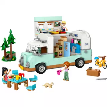 LEGO Motor Home -sarja 42663 — LEGO Friends matkailuauto, 778 osaa, 3 mininukkea, yli 7-vuotiaille