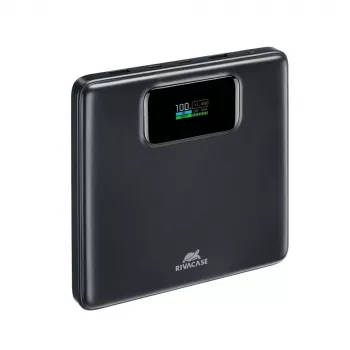 Virtapankki Rivacase VA1090 — 20000 mAh, 77 Wh, kokonaislähtö 100 W, 440 g