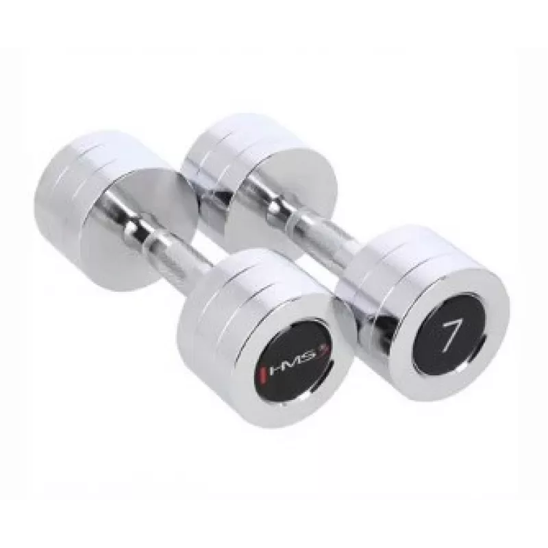 HMS Fitness CHD07 kiinteä käsipaino 7 kg 2 kpl