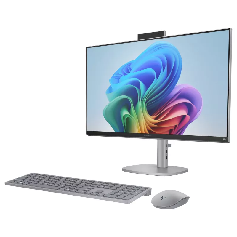HP OmniStudio X 27-cs1077ng 27 tuuman FHD-kosketusnäyttöinen All-in-One-tietokone, Intel Core Ultra 7 256V, 16 GB RAM, 1 TB SSD