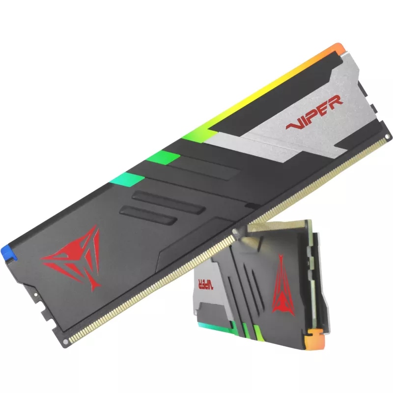 Patriot Viper Venom RGB PVVR532G720C34K DDR5-7200 32 GB (2x 16 GB) CL34 muistisarja, Intel XMP 3.0, musta
