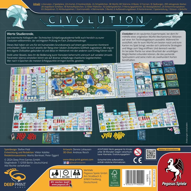 Civolution, lautapeli