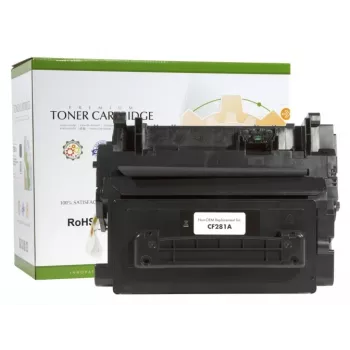 Yhteensopiva Static-Control Hewlett-Packard 81A (CF281A) musta, 10500 sivua