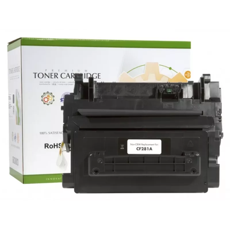 Yhteensopiva Static-Control Hewlett-Packard 81A (CF281A) musta, 10500 sivua