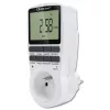 Elektroninen ajastin QOLTEC PC0628 LCD-näytöllä, 24 tunnin countdown