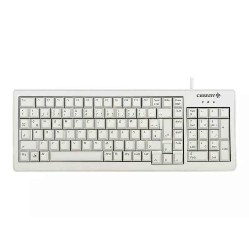 Näppäimistö CHERRY XS G84-5200LCMDE-0 harmaa QWERTZ