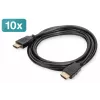 HDMI-kaapeli Digitus AK-990920-020-S 2 m 10 kpl:n pakkaus