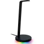 Razer Base Station V2 Chroma, musta, 2 x USB 3.1 -liitäntää, 1 x 3,5 mm -yhdistelmäliitäntä sisäänrakennetulla DAC:lla, 7.1-tilaääni, Razer Chroma™ RGB, alumiinirakenne, liukumaton jalusta
