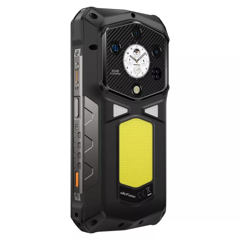 Älypuhelin UleFone Armor 29 Ultra 5G 6,58 tuumaa 16 GB/1 TB musta, energiatehokkuusluokka A