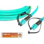 Lightwin LDP-50 LC-LC 8.0 OM3 FD kuituvalokaapeli 8 m aqua (LDP-50 LC-LC 8.0 OM3 FD)