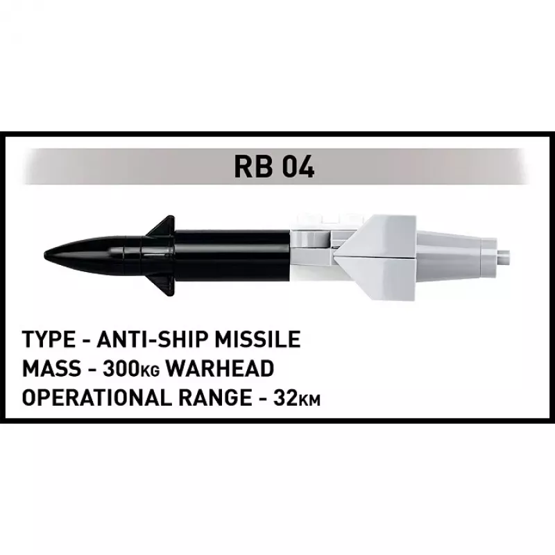 Cobi Blocks Saab AJ 37 Viggen 881 kpl rakennussarja