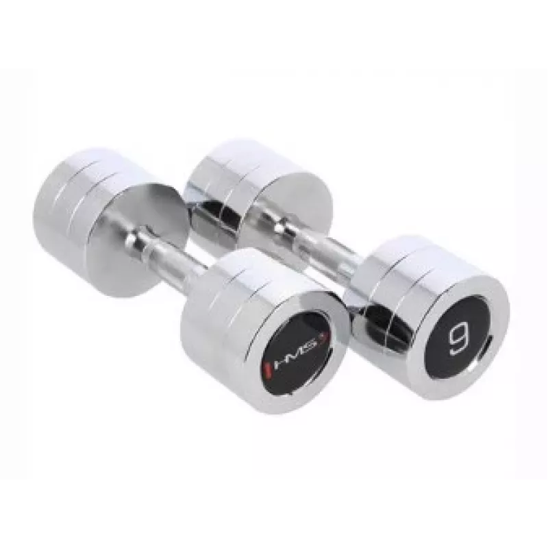HMS Fitness CHD09 kiinteä käsipaino 9 kg 2 kpl