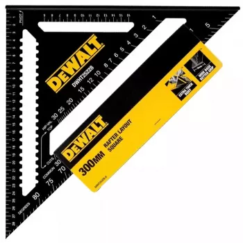 Viivain DeWALT DWHT25228-0 300 mm alumiini musta keltainen
