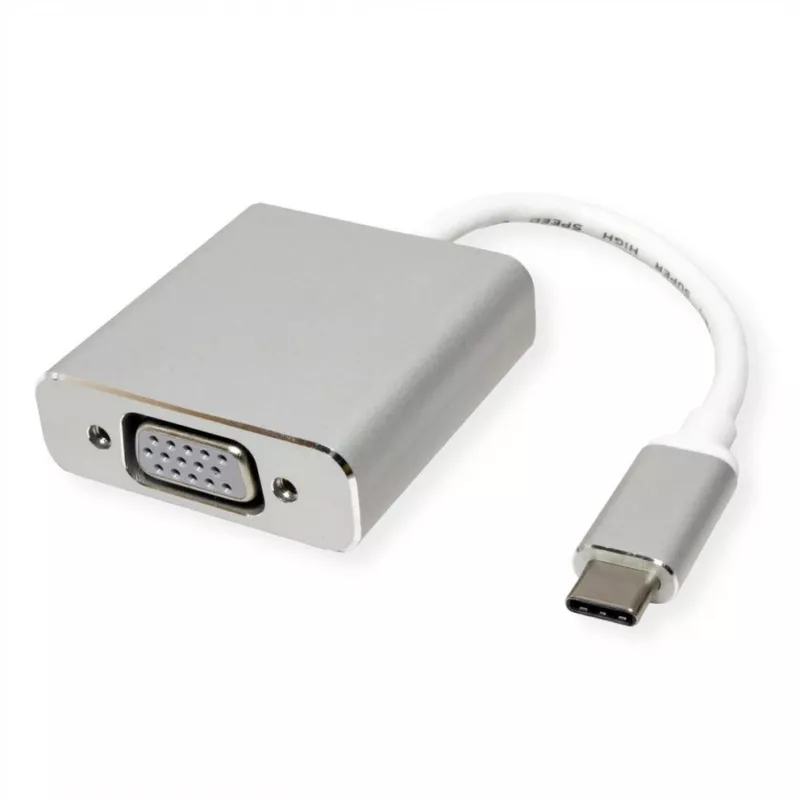 ROTRONIC-SECOMP Roline - videosovitin - USB-C uros VGA-sovittimeksi