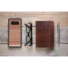 Älypuhelinkotelo man and wood Galaxy Note 8 — cappuccino musta suojakotelo
