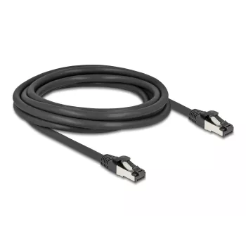 Verkkokaapeli DeLOCK 80573 RJ-45 Cat8.1 3 m musta