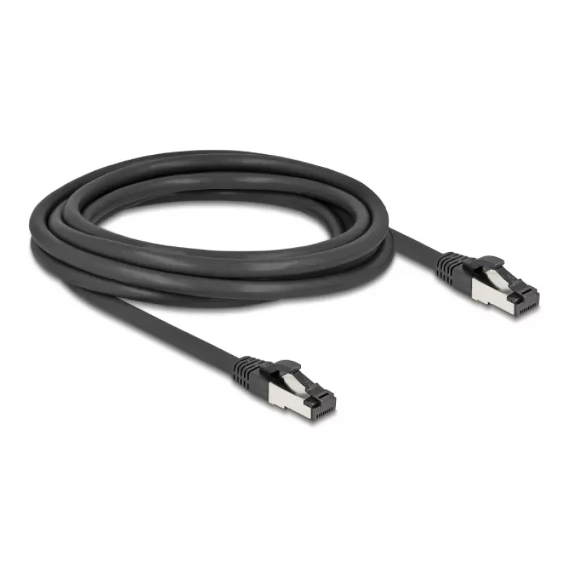 Verkkokaapeli DeLOCK 80573 RJ-45 Cat8.1 3 m musta
