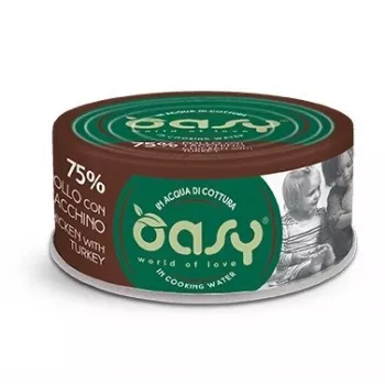Oasy More Love kana kalkkunalla 70 g