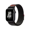 Apple Nike Sport Loop -ranneke musta nylon, kierrätetty polyesteri, spandex