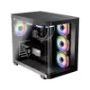 Tietokonekotelo LC-Power LC-8001B-ON Midi Tower musta