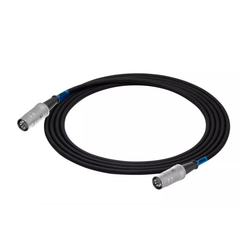 SSQ MIDI2 SS-1418 kaapeli MIDI (5-pin) - MIDI (5-pin) 2 m musta