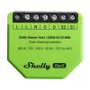 Upotettava himmennin Shelly Dimmer Gen3 — LED max. 150W, halogeeni max. 200W, 220–240V, langaton, musta/lime