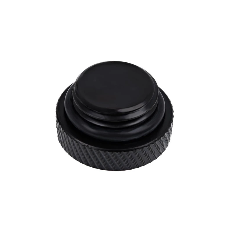 Alphacool Eiszapfen G1/4 sulkuruuvit (tulpat), musta, 6 kpl:n pakkaus