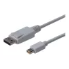 DisplayPort-liitäntäkaapeli Digitus AK-340102-010-W