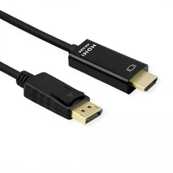 ROLINE 11.04.5997-10 DisplayPort - HDMI -kaapeli, 3 m, musta