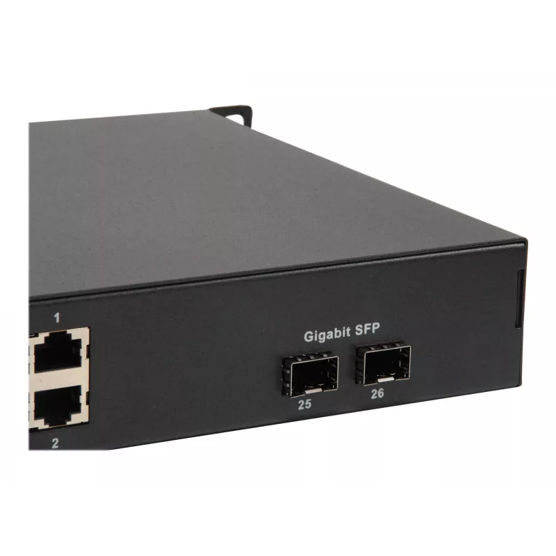 Hallitsematon kytkin LevelOne FGP-2602W380 26-porttinen Fast Ethernet PoE