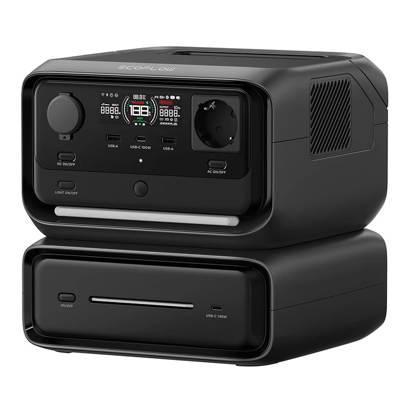 Kannettava voimalaitos EcoFlow River 3 Max, 572 Wh
