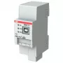 Liitäntäsovitin ABB USB/S1.2 sarjaportti- ja USB 2.0 -lähdöllä, 21–30 V tulo, 36×64,5×90 mm, harmaa