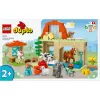 Rakennuslelu LEGO DUPLO maatilan eläintenhoitosarja 10416 — 74 osaa, 2 minihahmoa, ikä 2+