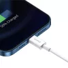 Baseus Superior Series -kaapeli USB–Lightning, 2,4A, 0,25m (valkoinen)