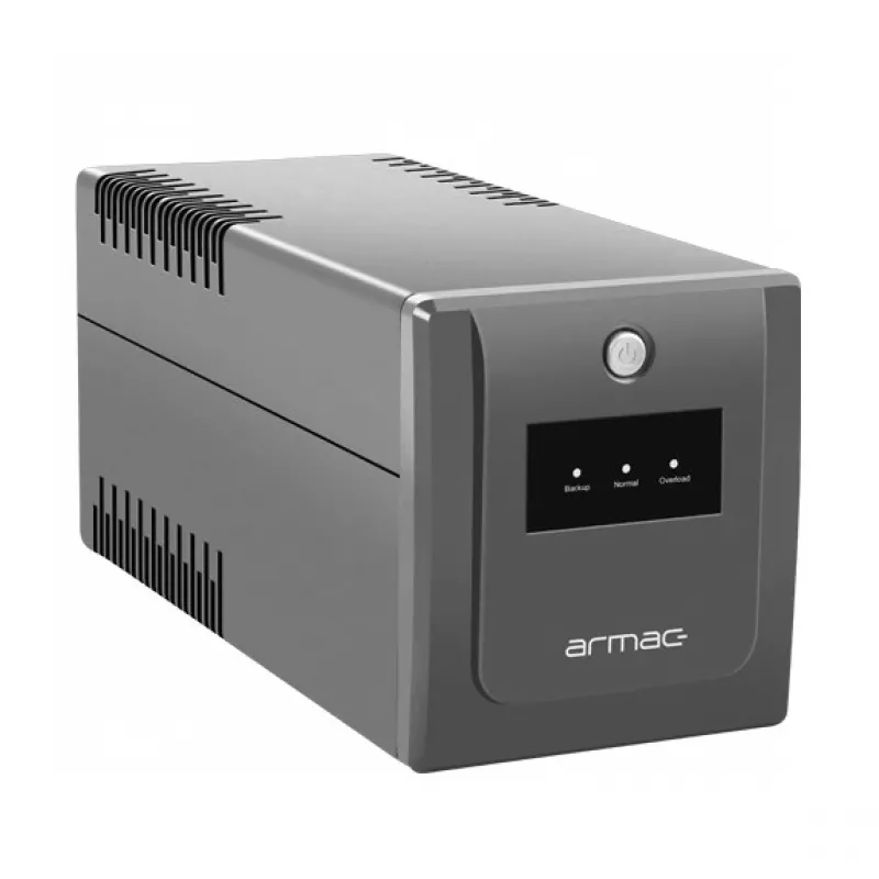 Armac H/1000F/LED keskeytymätön virransyöttö (USV) Line-Interactive 1 kVA 4 AC-lähtöä