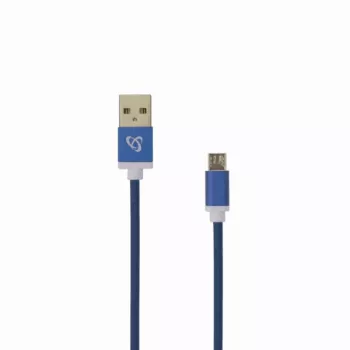 Sbox USB-10315BL USB->Micro USB uros/uros 1,5 m sininen