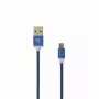 Sbox USB-10315BL USB->Micro USB uros/uros 1,5 m sininen