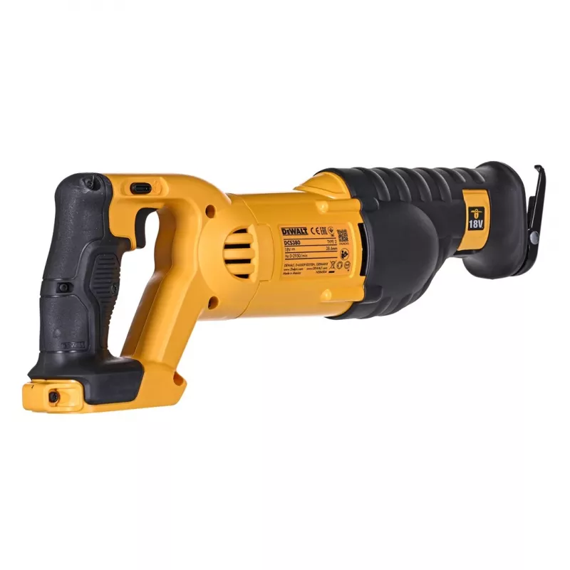 DeWALT DCS380N puukkosaha 2,86 cm musta, keltainen