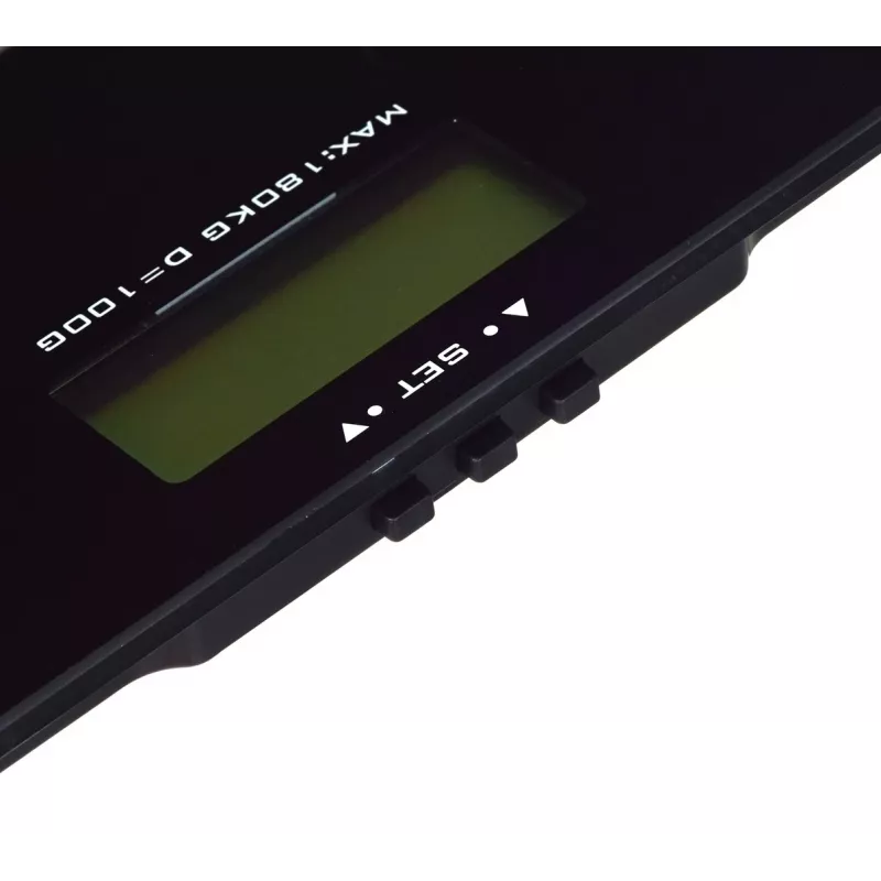 Henkilövaaka Esperanza EBS018K – elektroninen, 180 kg, musta