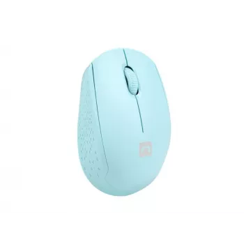Langaton molempikätinen hiiri NATEC STORK – Bluetooth + USB Type-A, 1600 DPI, 3 painiketta, vaaleansininen