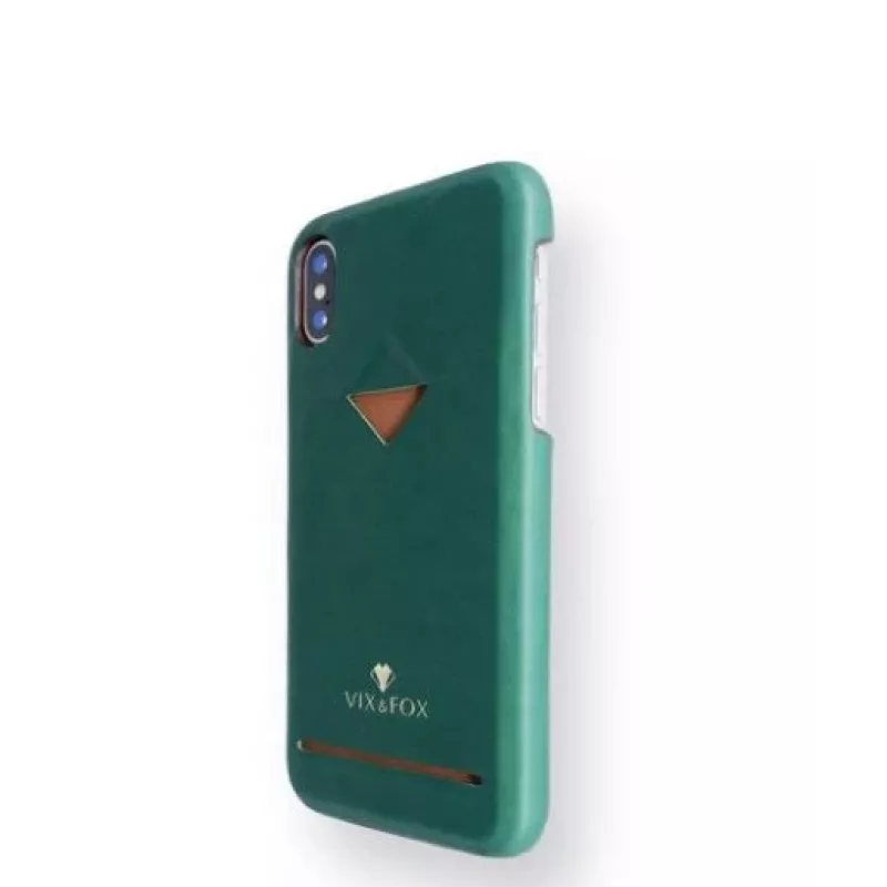 VixFox puhelinkuori Samsung S9 - korttipaikka, metsänvihreä