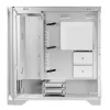 Modecom Volcano Expanse S Midi Tower -tietokonekotelo, ATX/micro-ATX/mini-ITX, karkaistu lasi, USB-C, näytönohjain enintään 430 mm, valkoinen