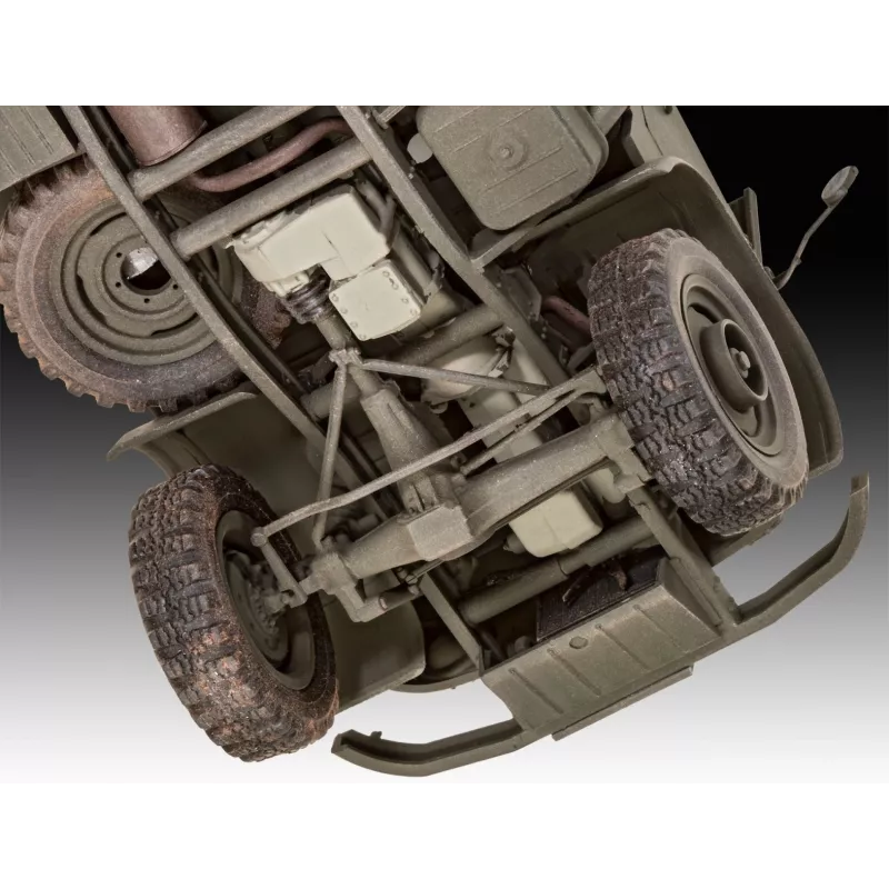 Muovinen pienoismalliajoneuvo UNIMOG 404 S 1/35