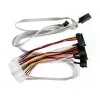 Microsemi Adaptec - sisäinen SAS-kaapeli - sidebandeilla - SAS 6Gbit/s - 4-lane - 4x Mini SAS HD (SFF-8643) (M) sisäiseen virtalähteeseen, 4-napainen, in