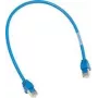 Ethernet-verkkokaapeli Hager ZZ45WAN100, RJ-45 - RJ-45, sininen, 1 m