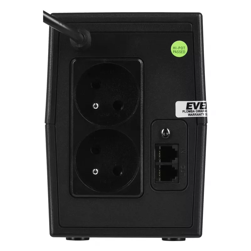 Ever EASYLINE 850 AVR USB Line-Interactive 0,85 kVA 480 W 2 AC-lähtöä