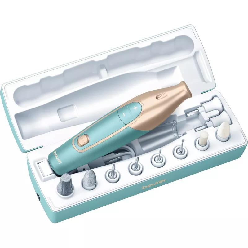 Beurer manikyyri-pedikyyrisetti MP 84 turkoosi kulta (570.02)