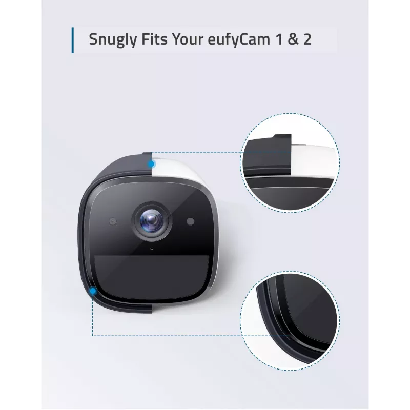 Suojakotelo Eufy T8711111 Outdoor musta 2 kpl