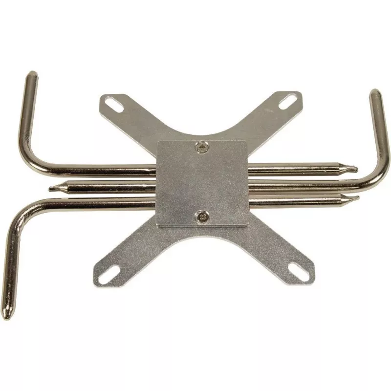 Jäähdytyselementti Inter-Tech IP-3, kupari, hopea, 165x100x12 mm